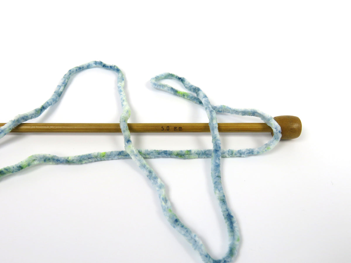 Chenille Splash Blue Shades, Green Shades fnt2-83258
