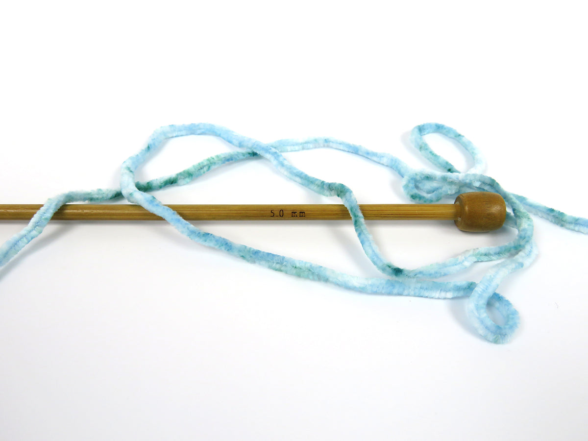 Chenille Splash Green Shades, Blue Shades fnt2-83259