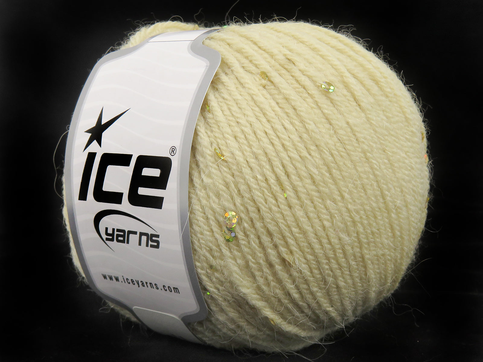 Alpaca Paillette Cream fnt2-83263