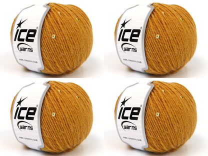 Alpaca Paillette Gold fnt2-83265