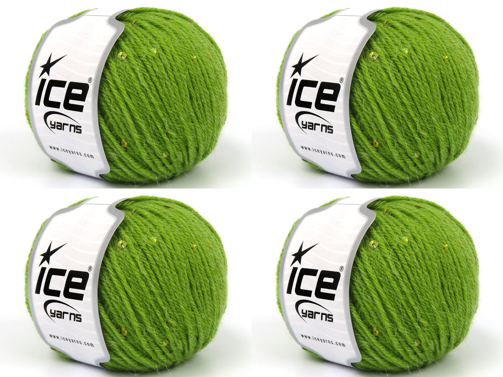 Alpaca Paillette Pistachio Green fnt2-83267