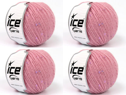 Alpaca Paillette Baby Pink fnt2-83268