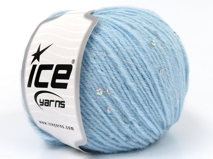 Alpaca Paillette Baby Blue fnt2-83269