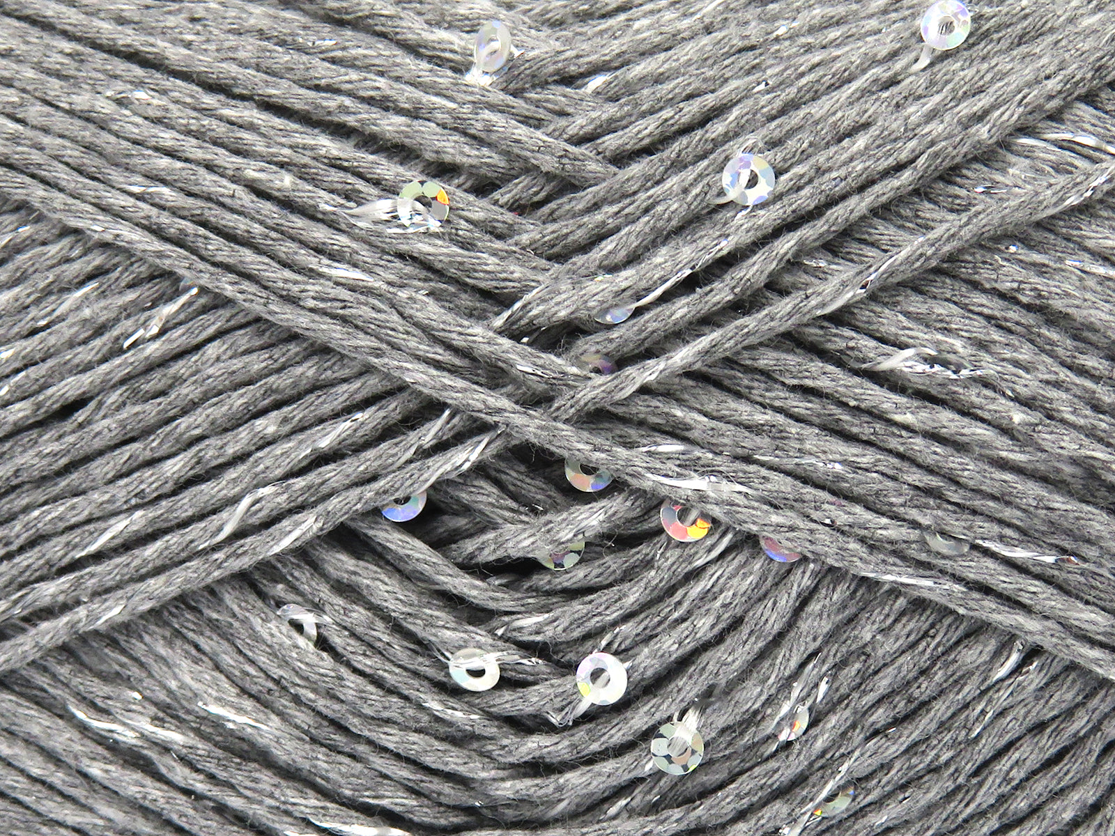 Natural Cotton Paillette Grey fnt2-83276