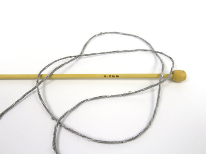 Natural Cotton Paillette Grey fnt2-83276