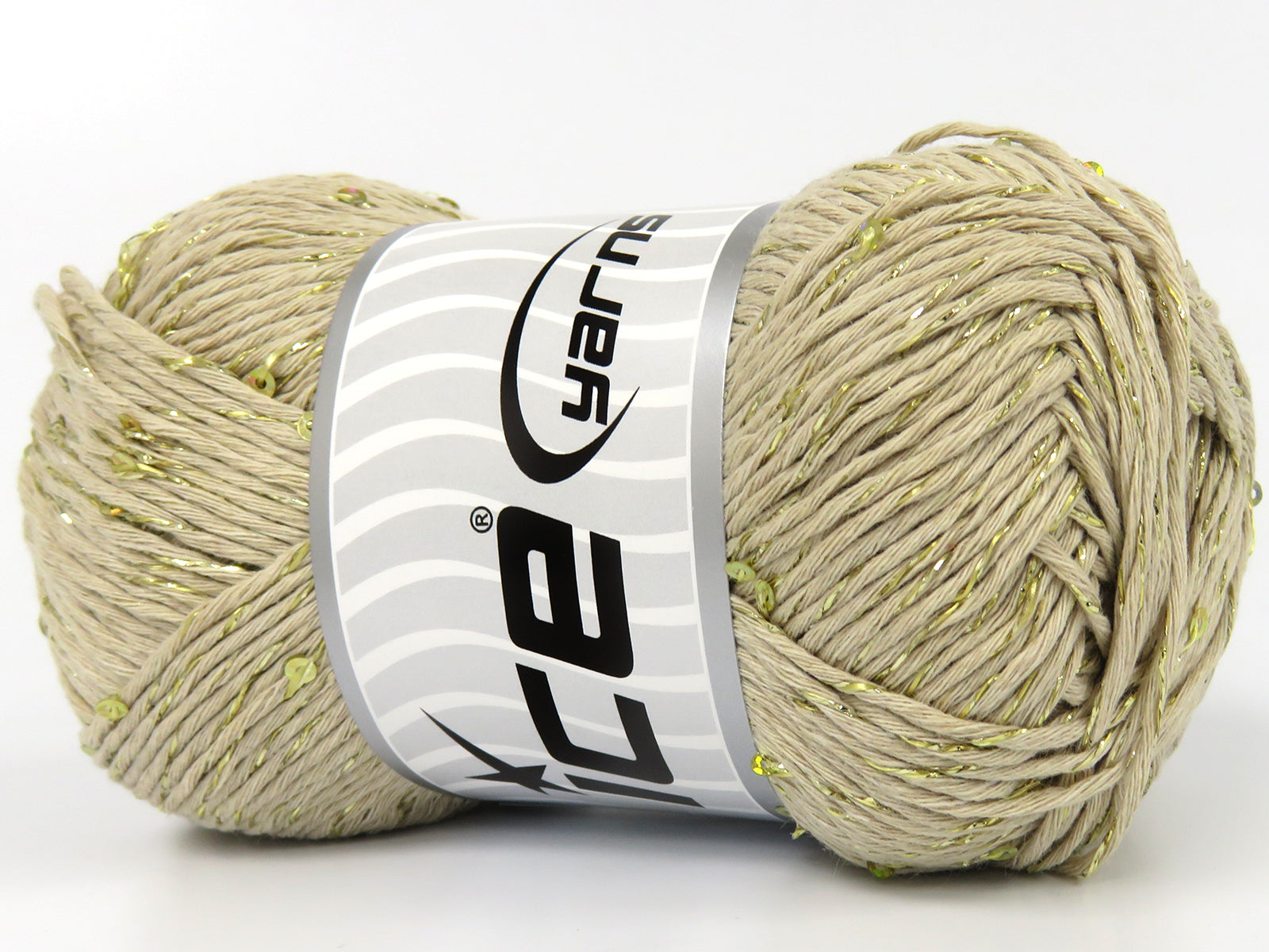 Natural Cotton Paillette Dark Cream fnt2-83277