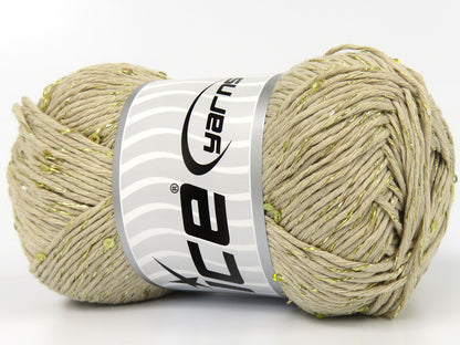 Natural Cotton Paillette Dark Cream fnt2-83277