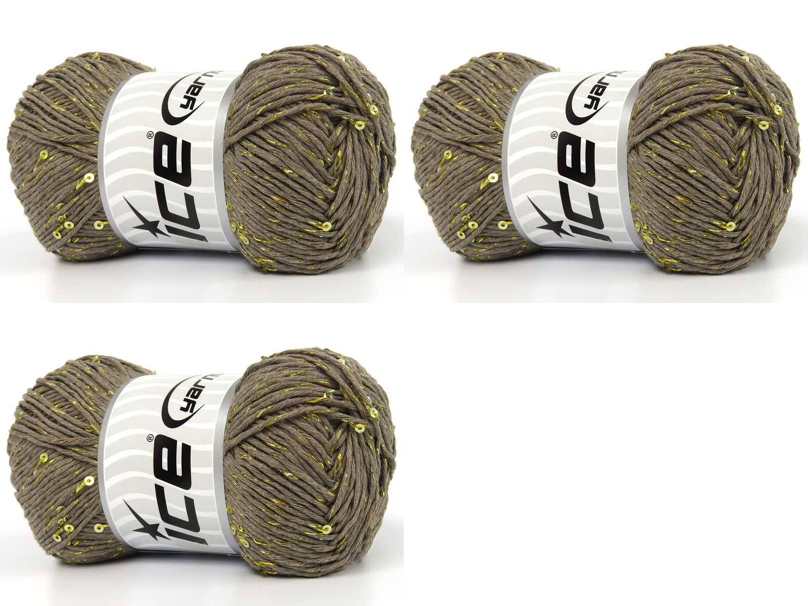 Natural Cotton Paillette Light Camel fnt2-83278