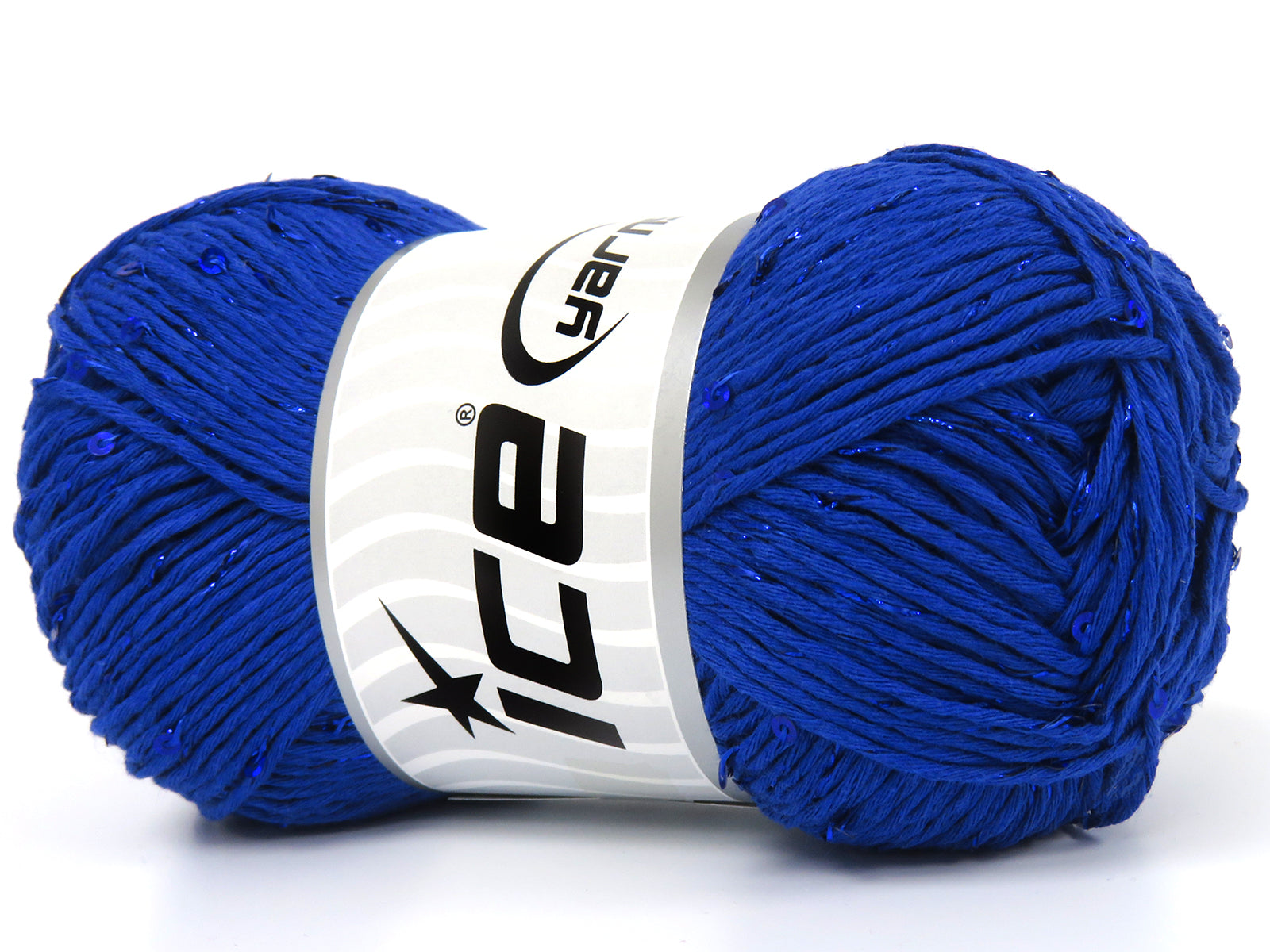 Natural Cotton Paillette Blue fnt2-83281