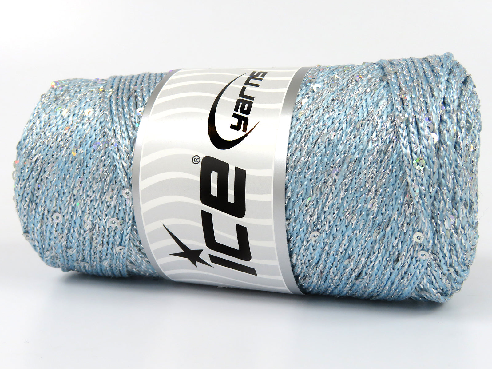 Macrame Glitz Paillette Light Blue fnt2-83283