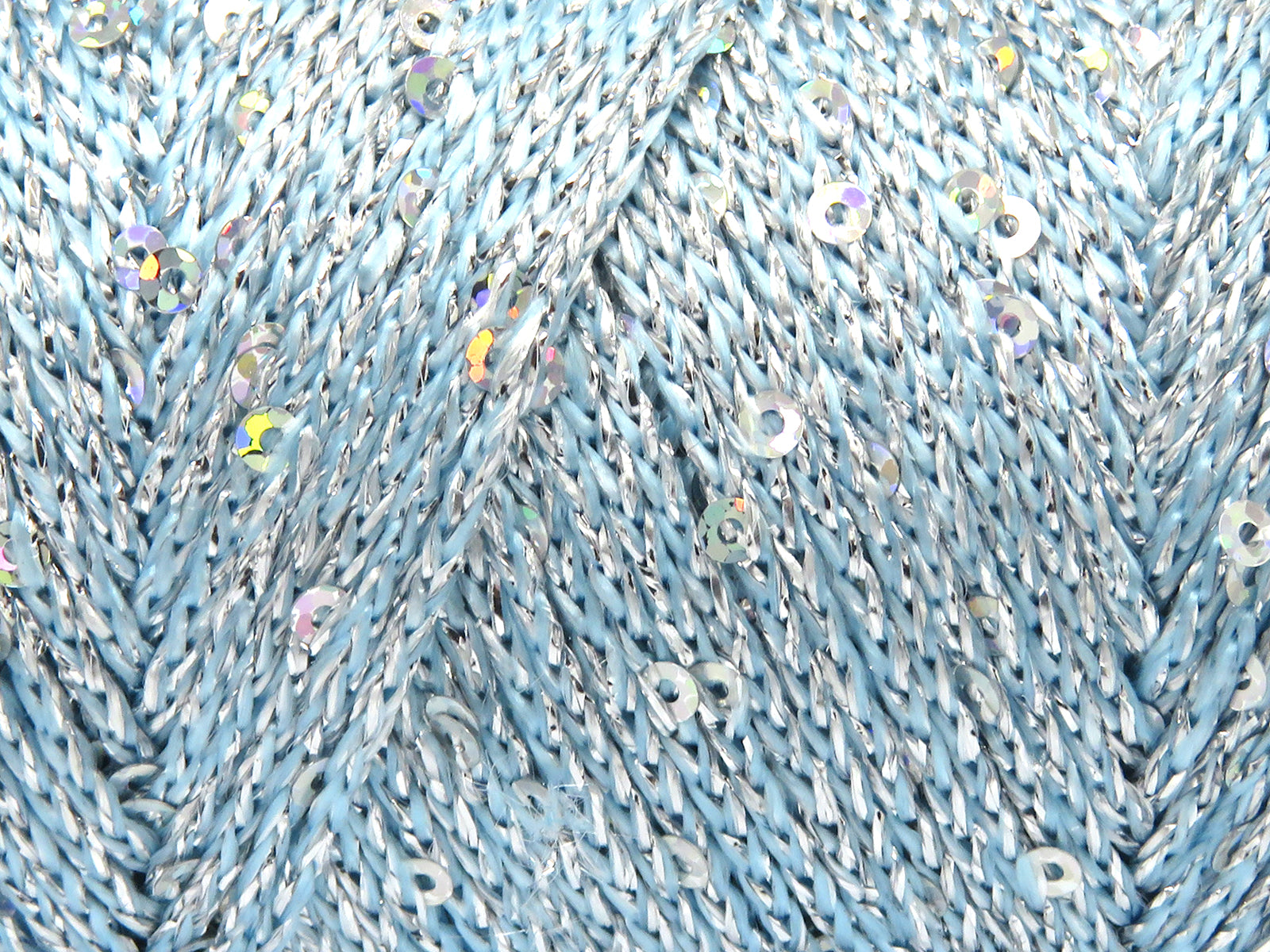 Macrame Glitz Paillette Light Blue fnt2-83283