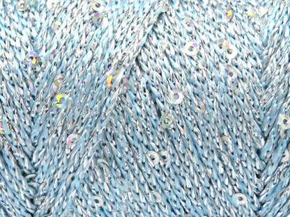 Macrame Glitz Paillette Light Blue fnt2-83283