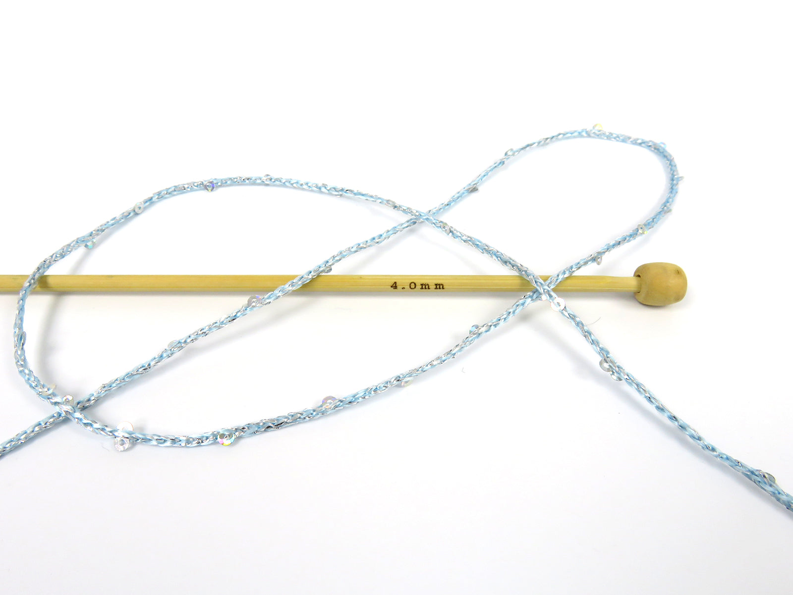 Macrame Glitz Paillette Light Blue fnt2-83283