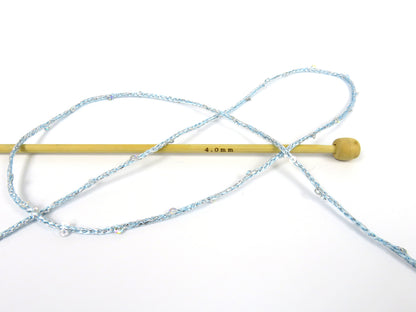 Macrame Glitz Paillette Light Blue fnt2-83283