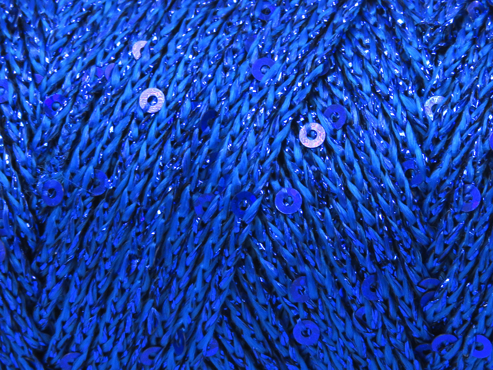 Macrame Glitz Paillette Blue fnt2-83289