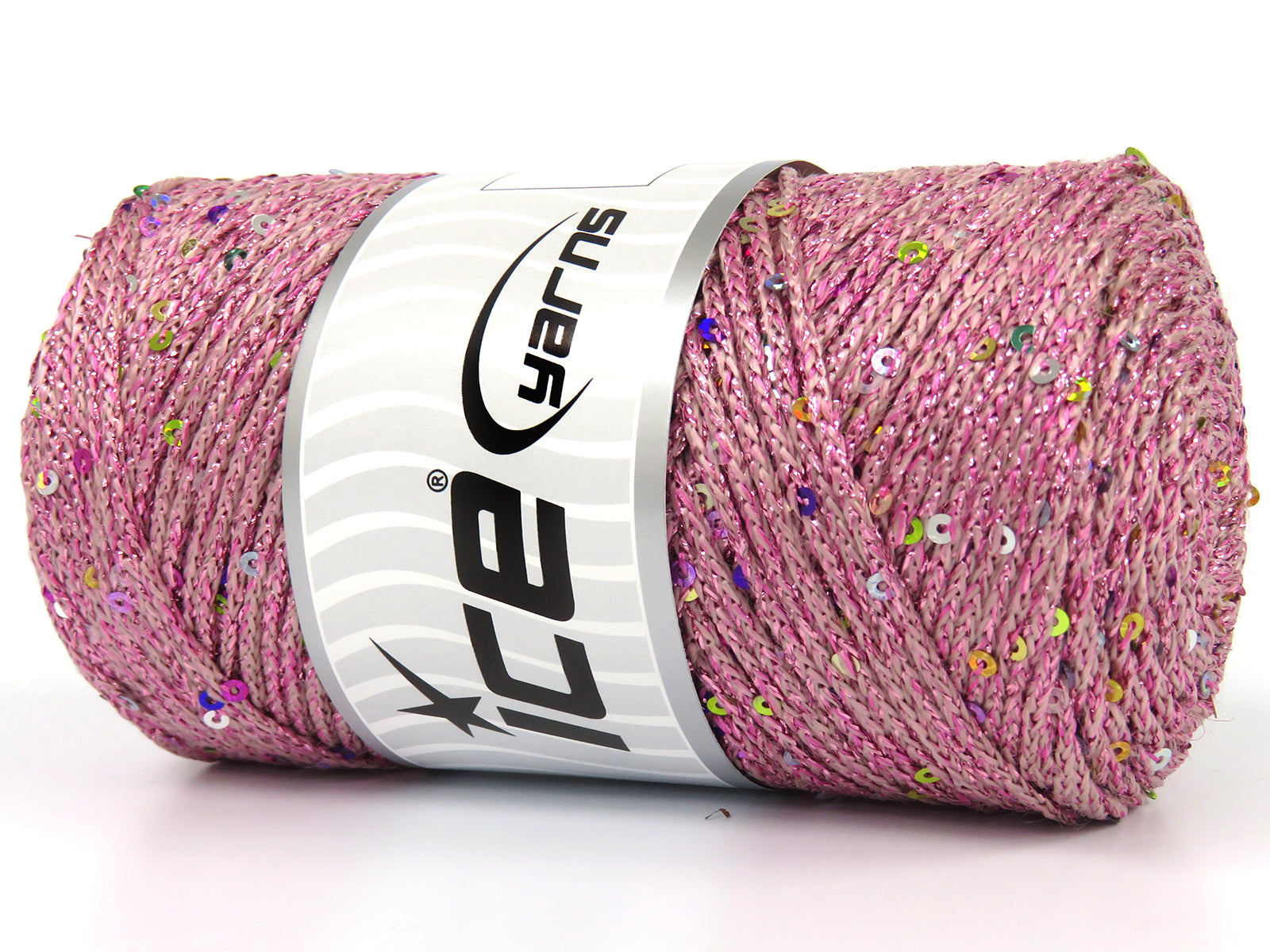 Macrame Glitz Paillette Pink fnt2-83291
