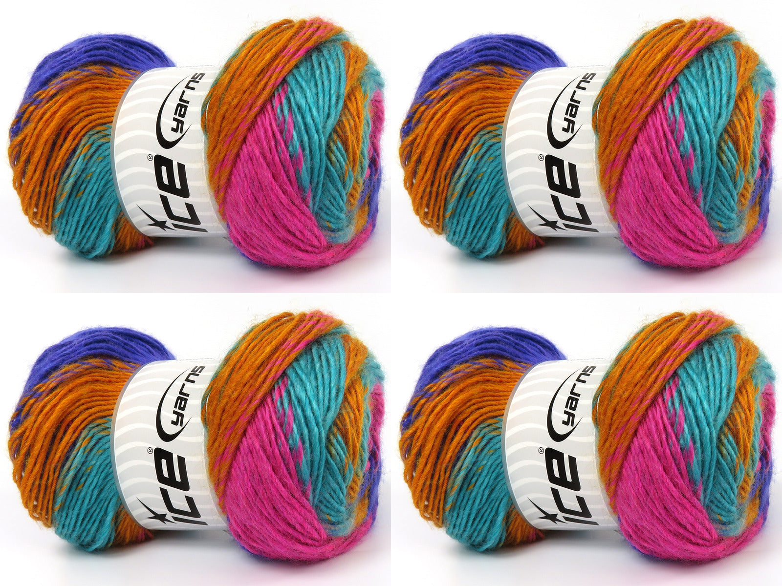 Rainbow Purple, Fuchsia, Green, Gold fnt2-83313