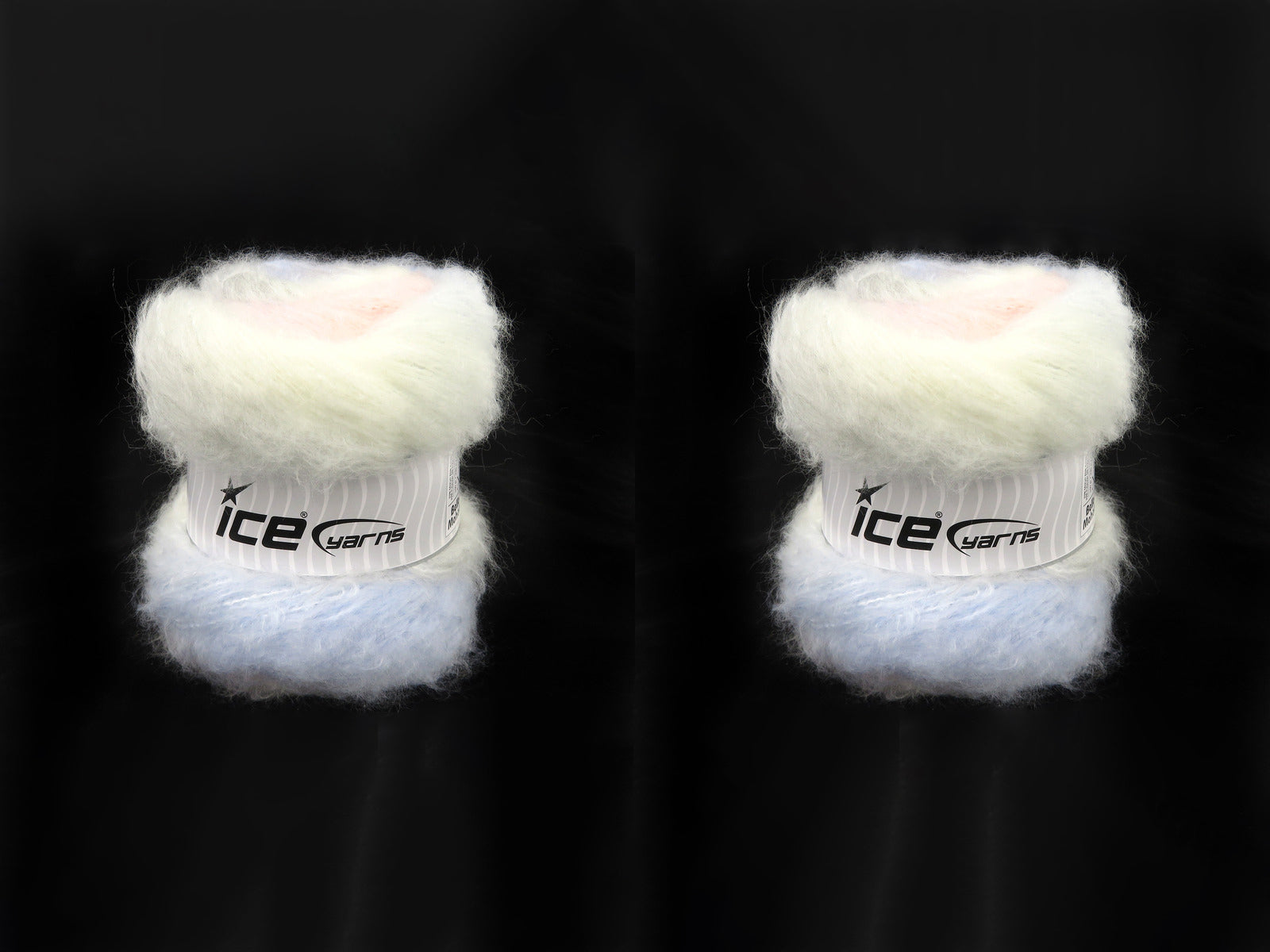 Bella Mohair Ecru, Light Grey, Light Pink, Light Blue fnt2-83315