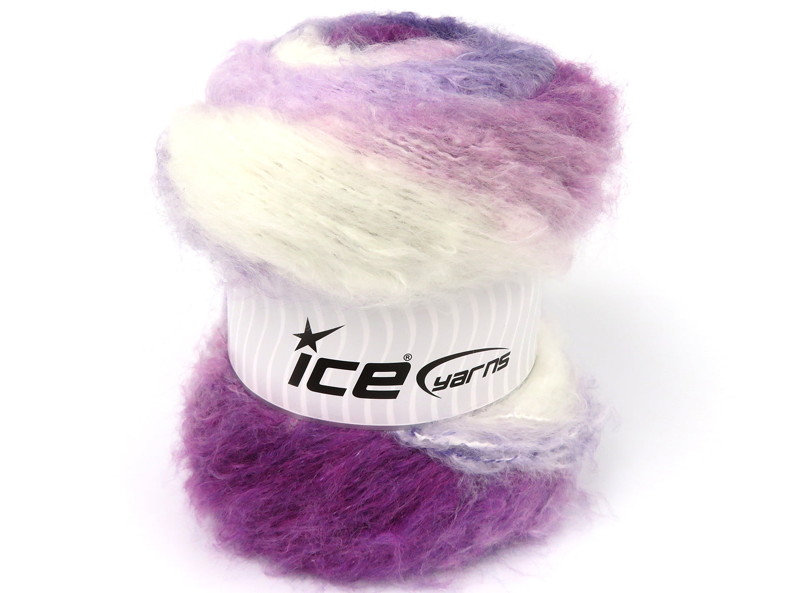 Bella Mohair Ecru, Purple Shades fnt2-83317