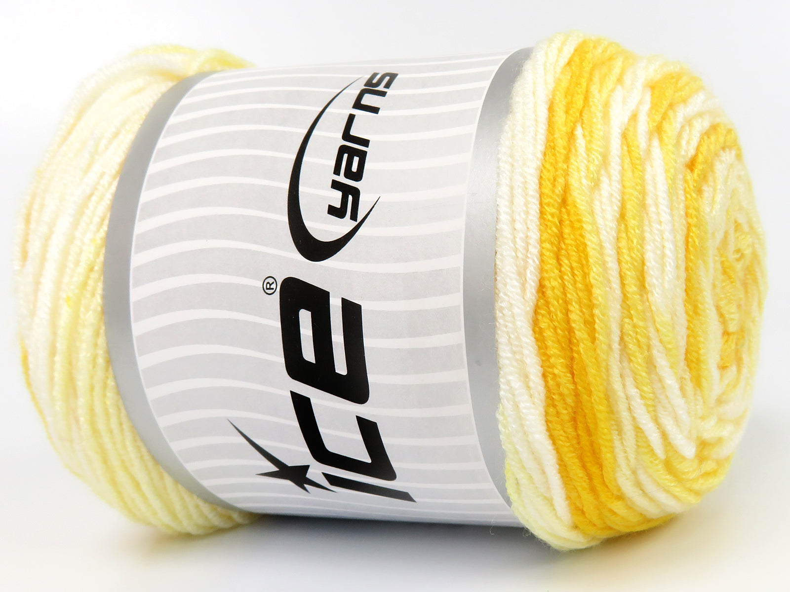Baby Dream Batik Yellow Shades, White fnt2-83340