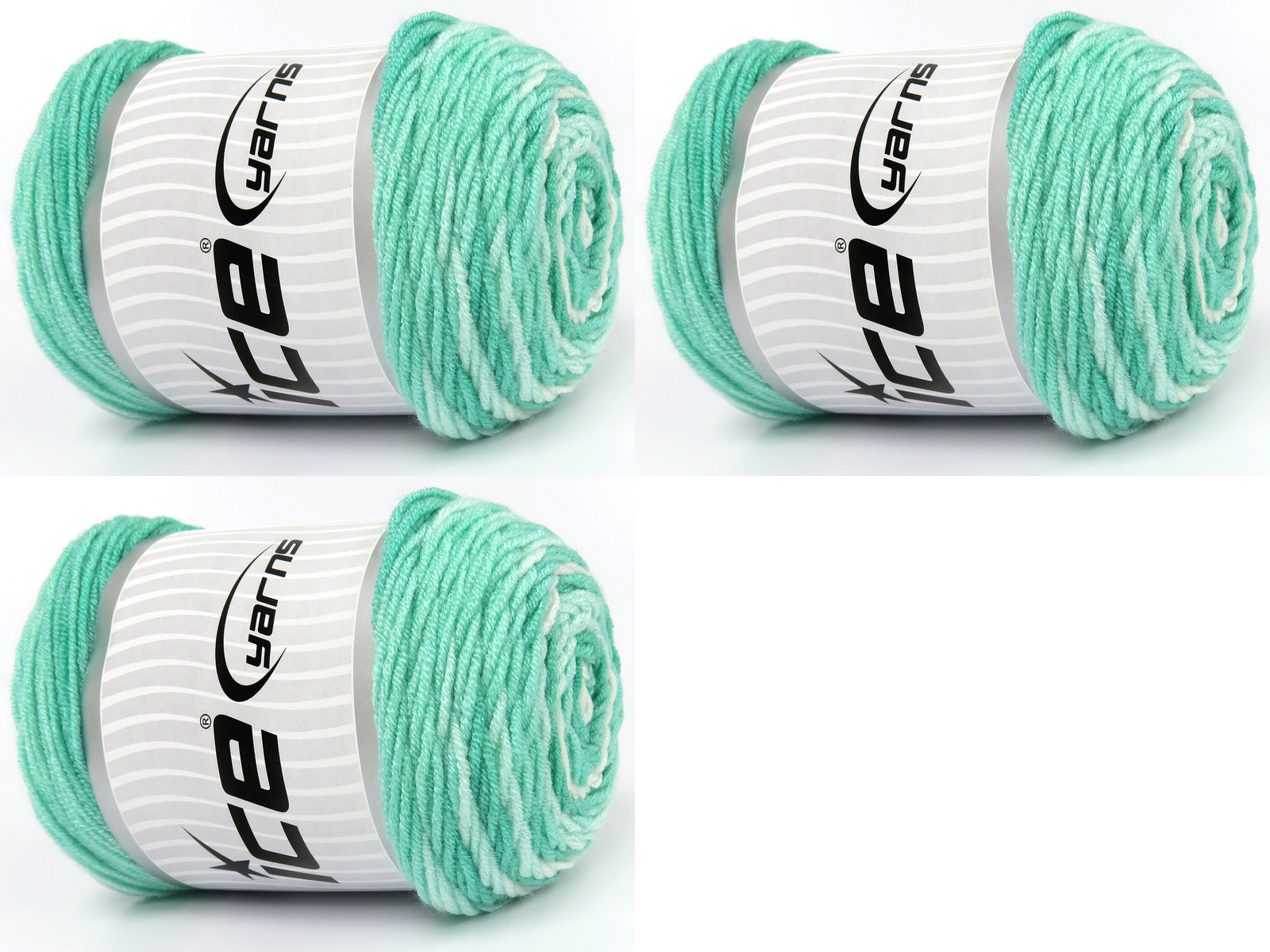 Baby Dream Batik Green Shades, White fnt2-83341