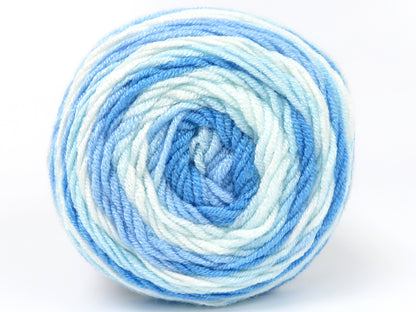 Baby Dream Batik Blue Shades, White fnt2-83342