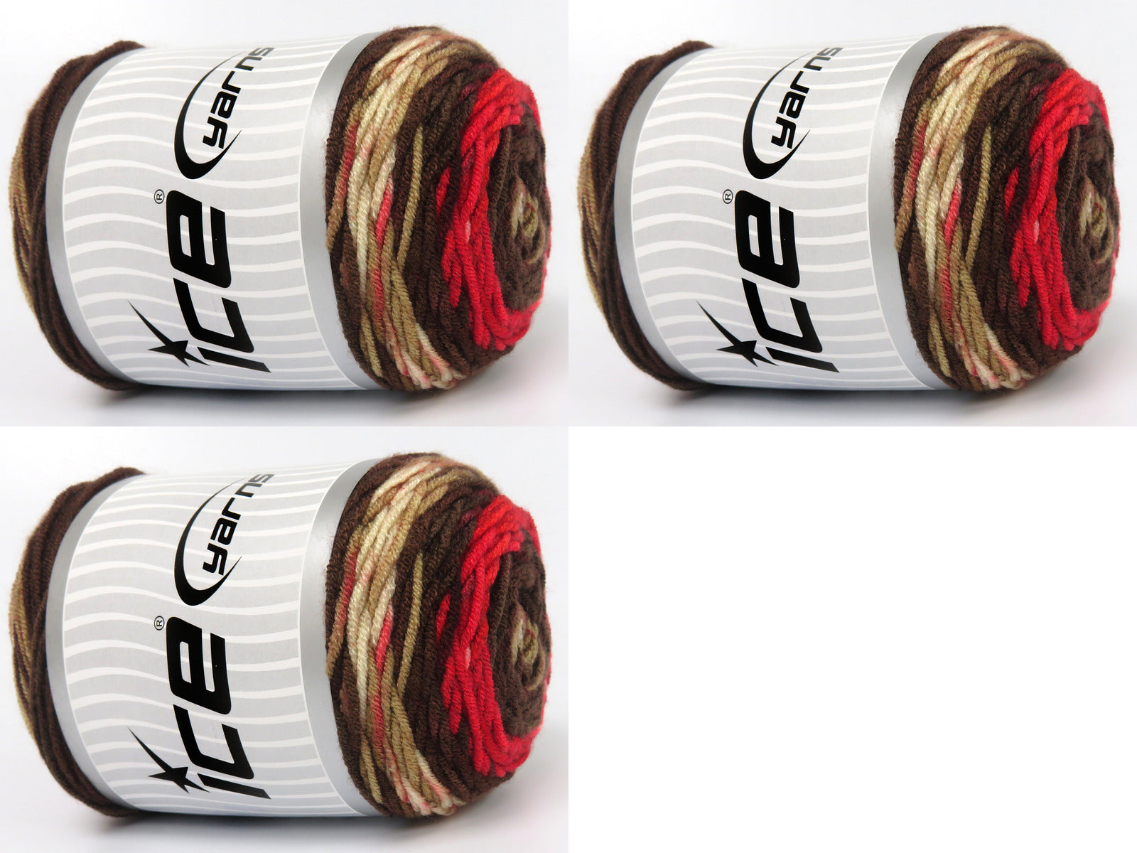 Baby Dream Batik Brown Shades, Cream, Red fnt2-83345