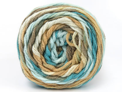 Baby Dream Batik Camel Shades, Turquoise Shades, White fnt2-83348