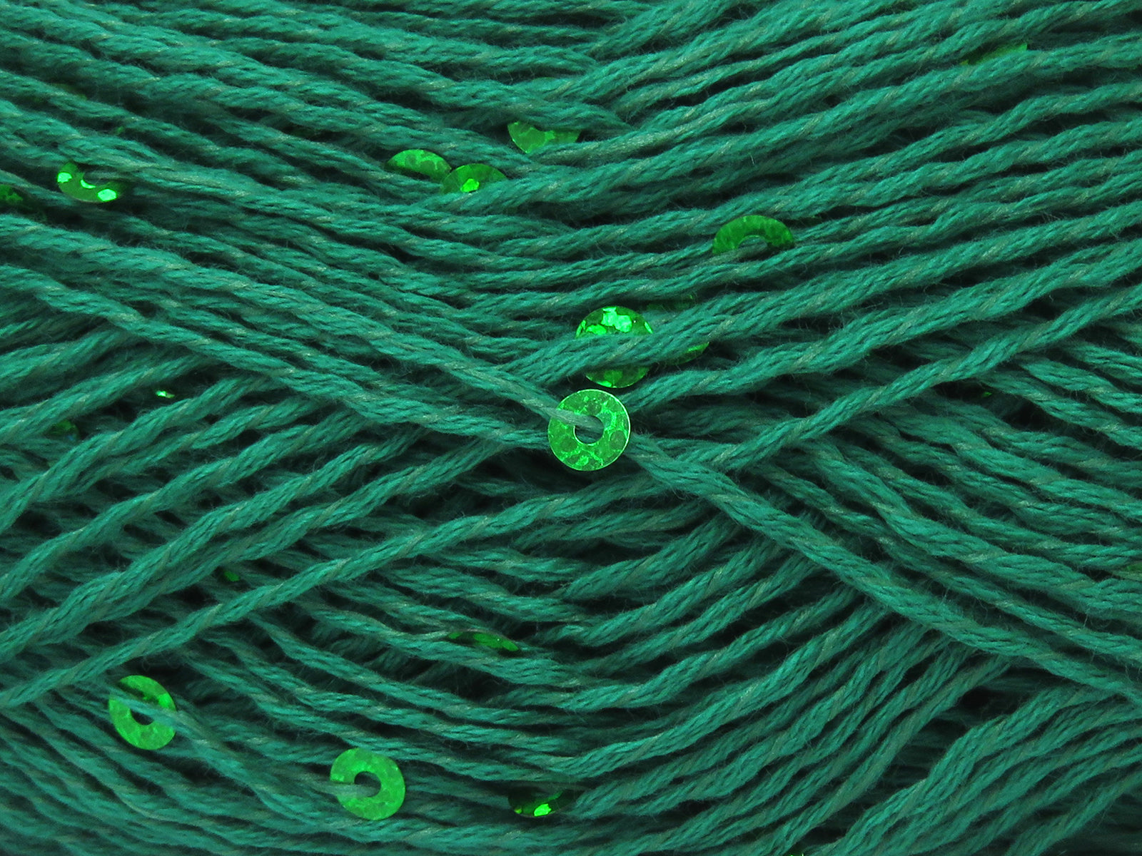 Natural Cotton Light Paillette Dark Green fnt2-83350