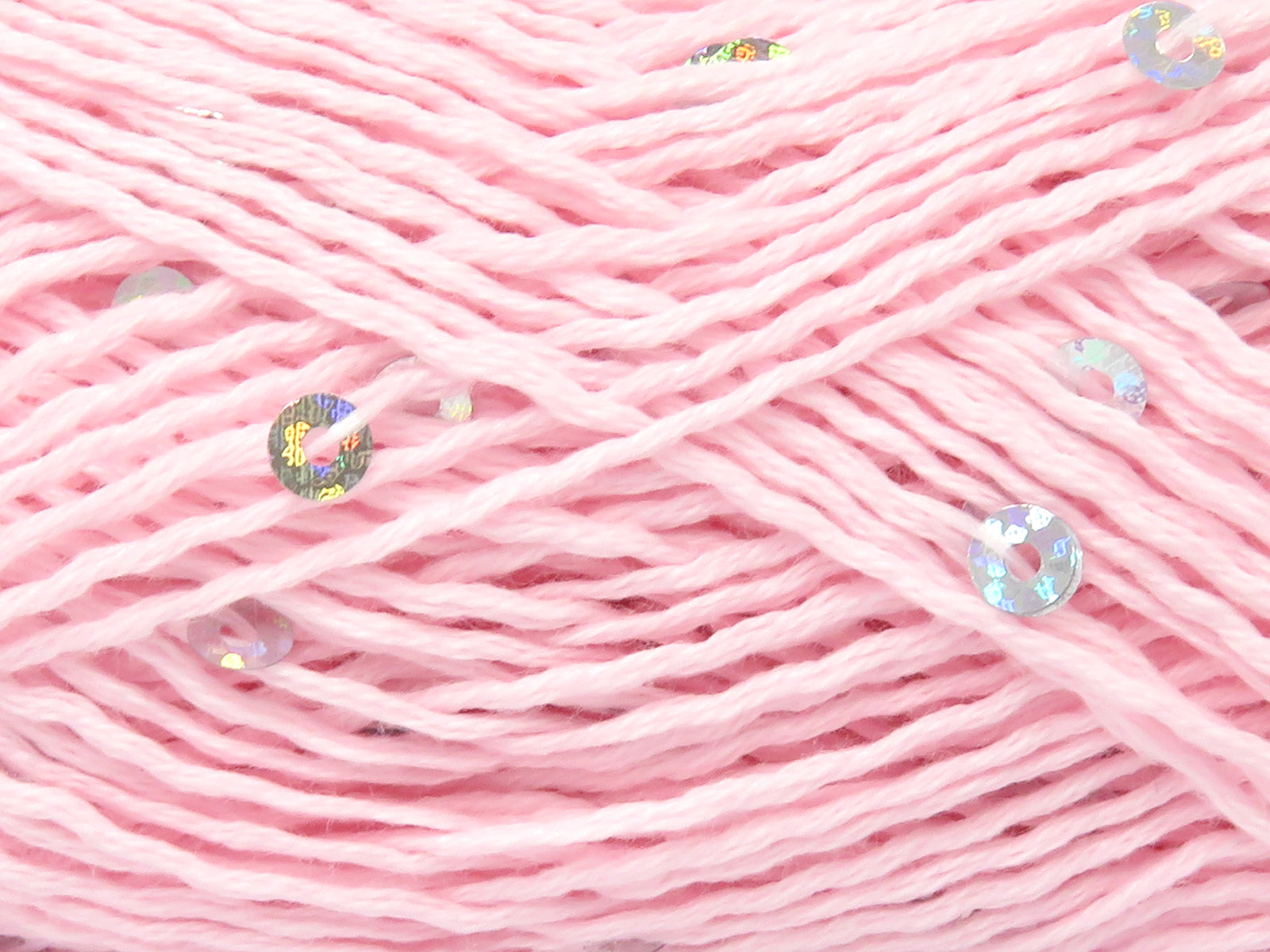 Natural Cotton Light Paillette Baby Pink fnt2-83351