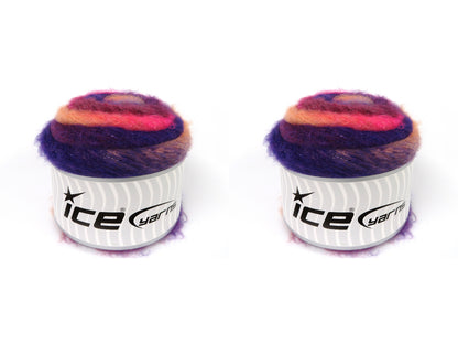 Cakes Fancy Mohair Purple, Burgundy, Pink, Light Salmon fnt2-83355