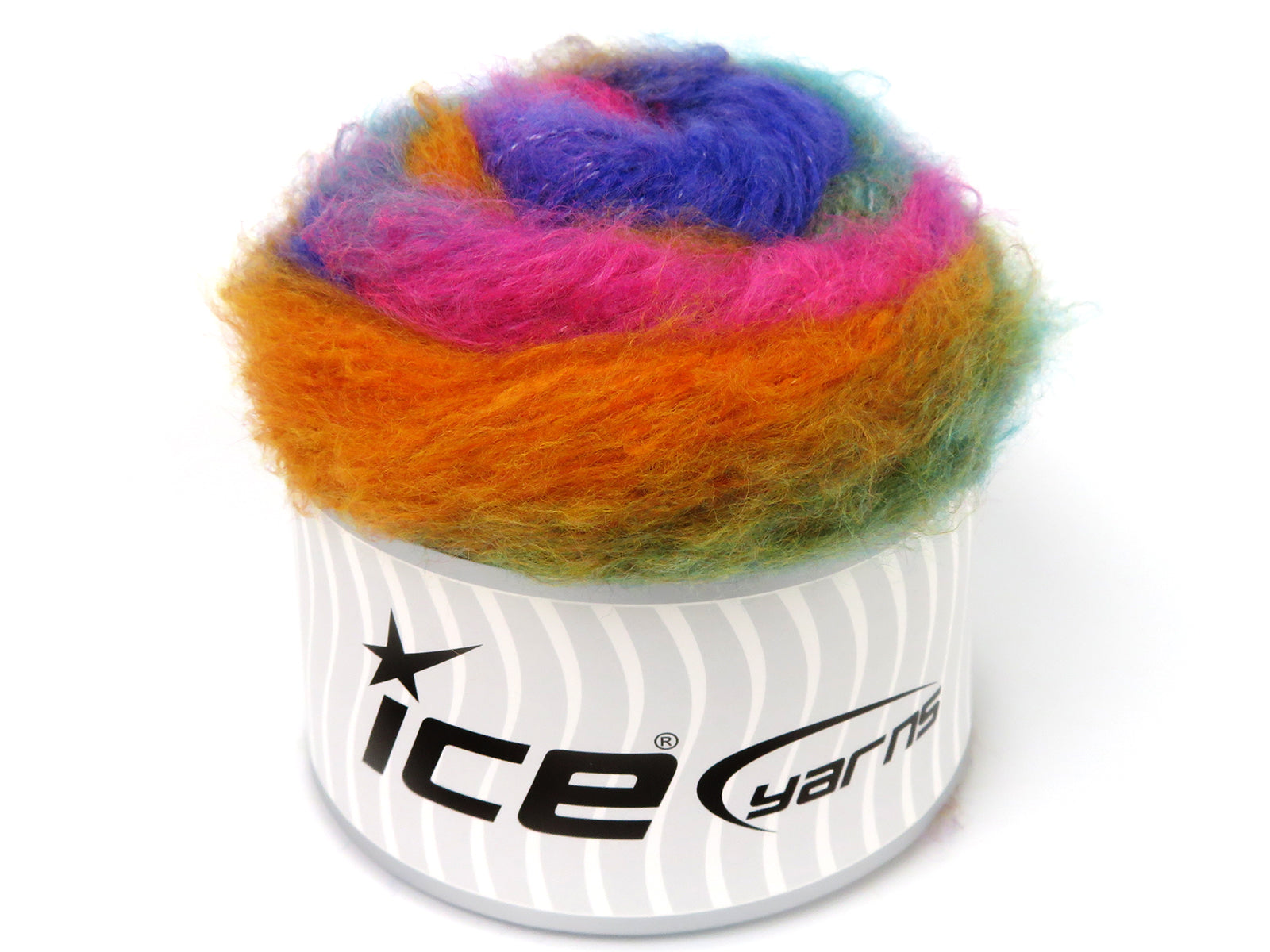 Cakes Fancy Mohair Purple, Fuchsia, Green, Gold fnt2-83356