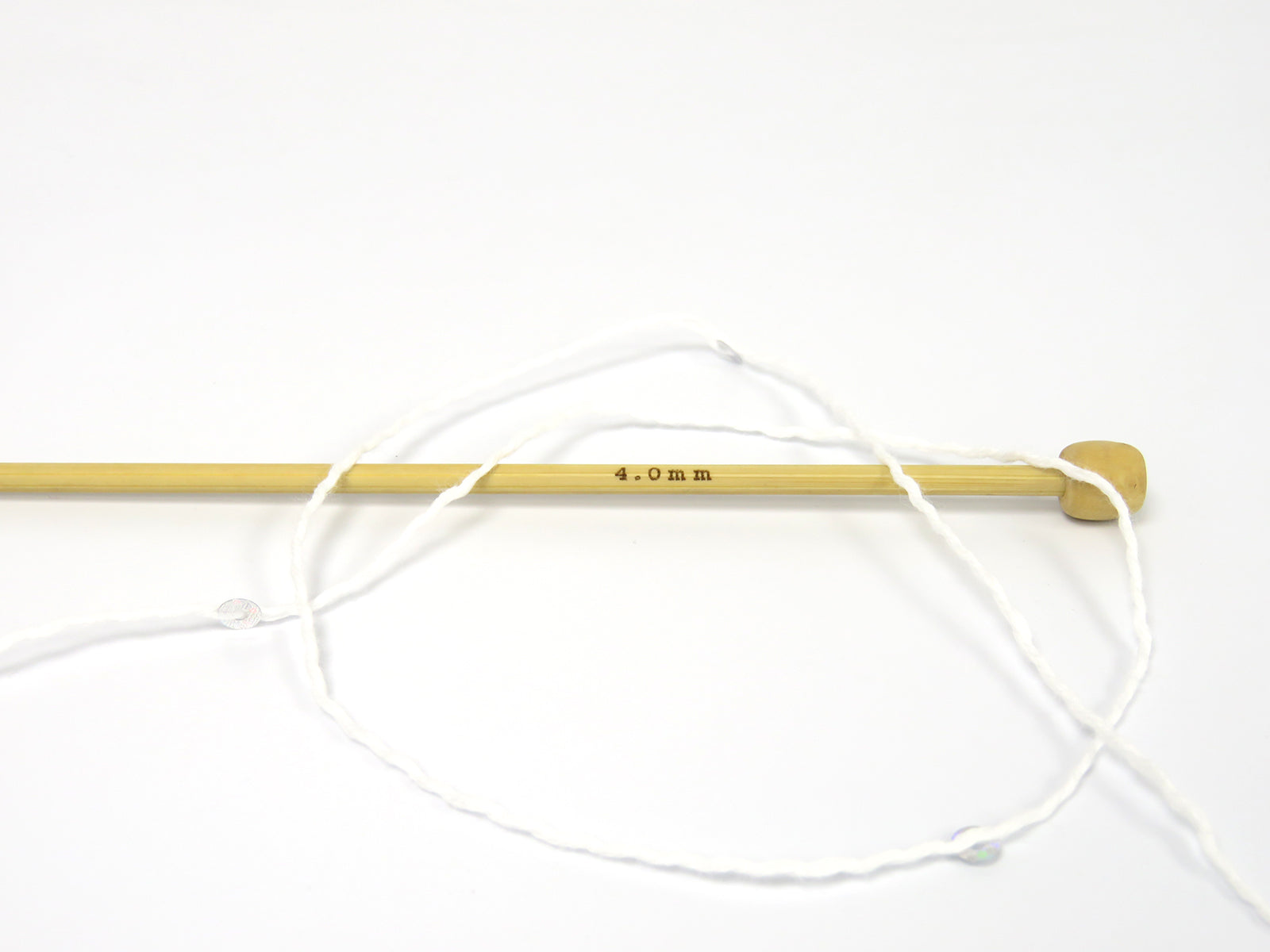 Natural Cotton Light Paillette White fnt2-83366