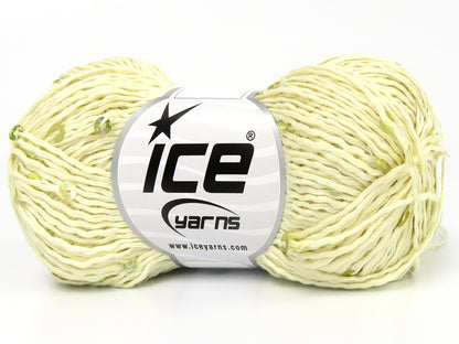 Natural Cotton Light Paillette Light Cream fnt2-83367