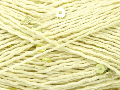 Natural Cotton Light Paillette Light Cream fnt2-83367