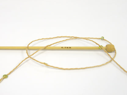 Natural Cotton Light Paillette Light Camel fnt2-83368