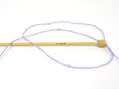 Natural Cotton Light Paillette Lilac fnt2-83373