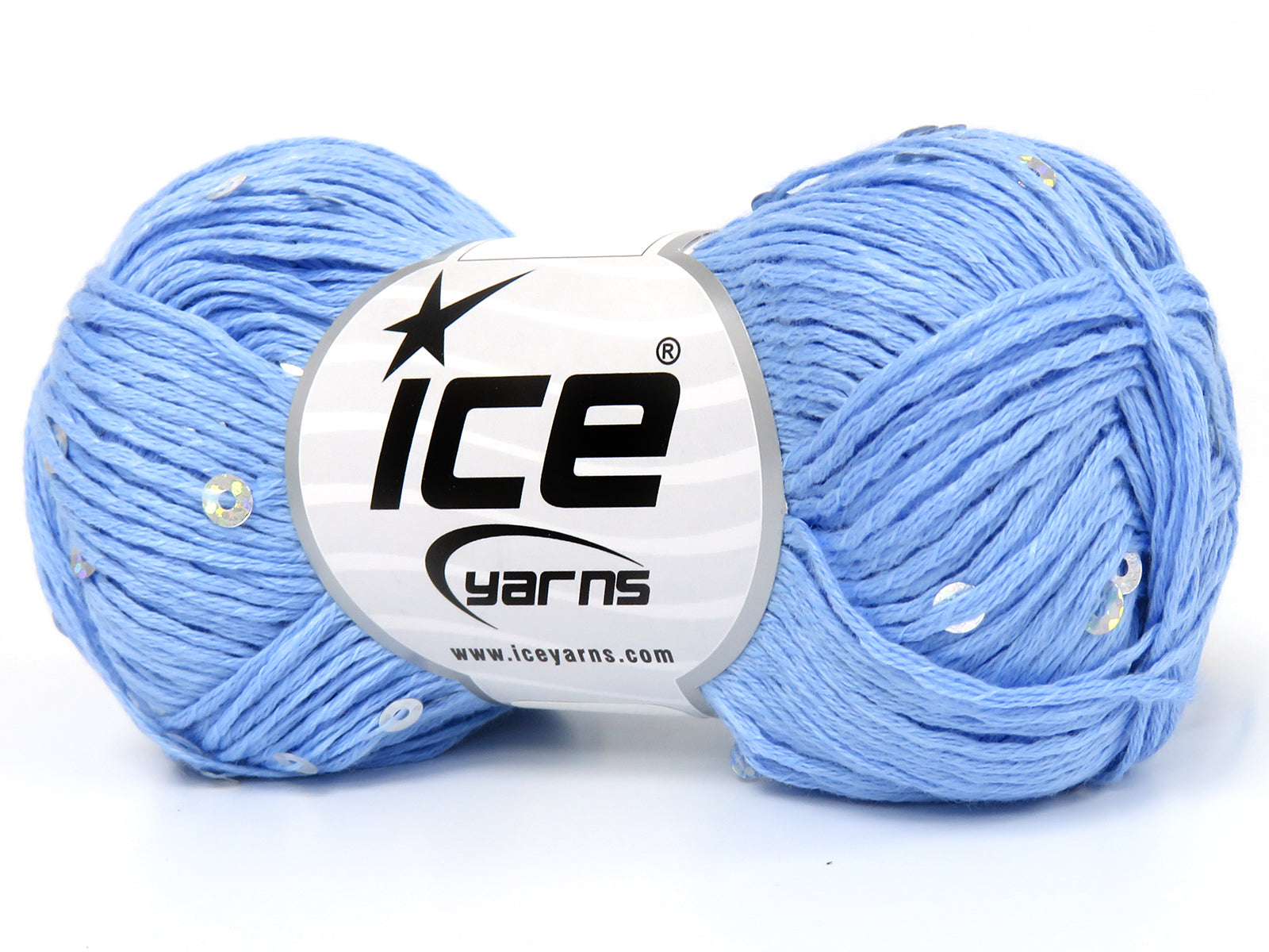 Natural Cotton Light Paillette Light Blue fnt2-83375