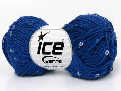 Natural Cotton Light Paillette Night Blue fnt2-83376