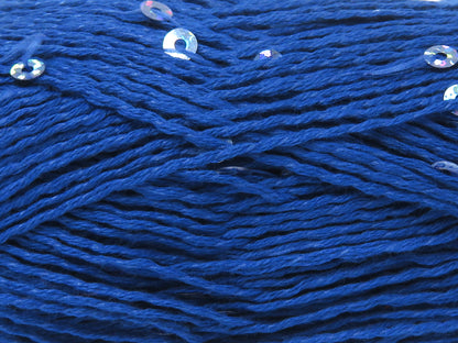 Natural Cotton Light Paillette Night Blue fnt2-83376
