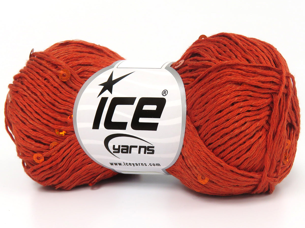 Natural Cotton Light Paillette Copper fnt2-83378