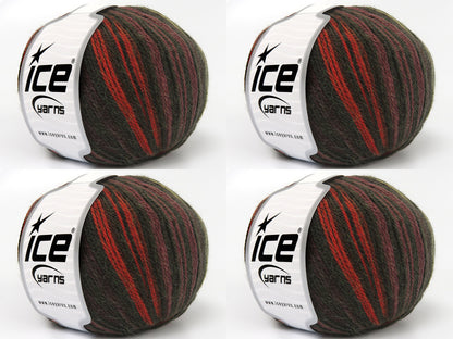 Alpaca Fine Magic Brown Shades, Maroon, Copper fnt2-83379