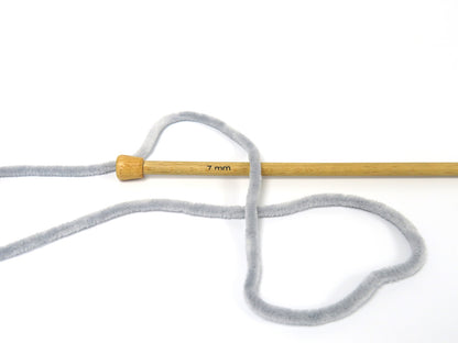 Chenille Baby Bluish Grey fnt2-83465