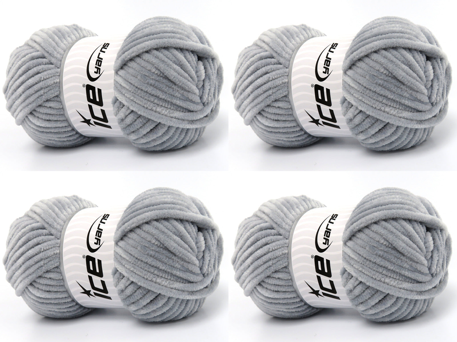 Chenille Baby Bluish Grey fnt2-83465