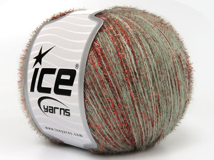 Tommy Wool Glitz Light Water Green, Copper fnt2-83471