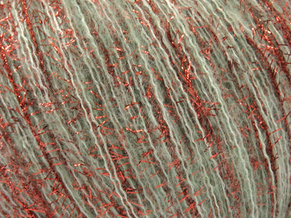 Tommy Wool Glitz Light Water Green, Copper fnt2-83471