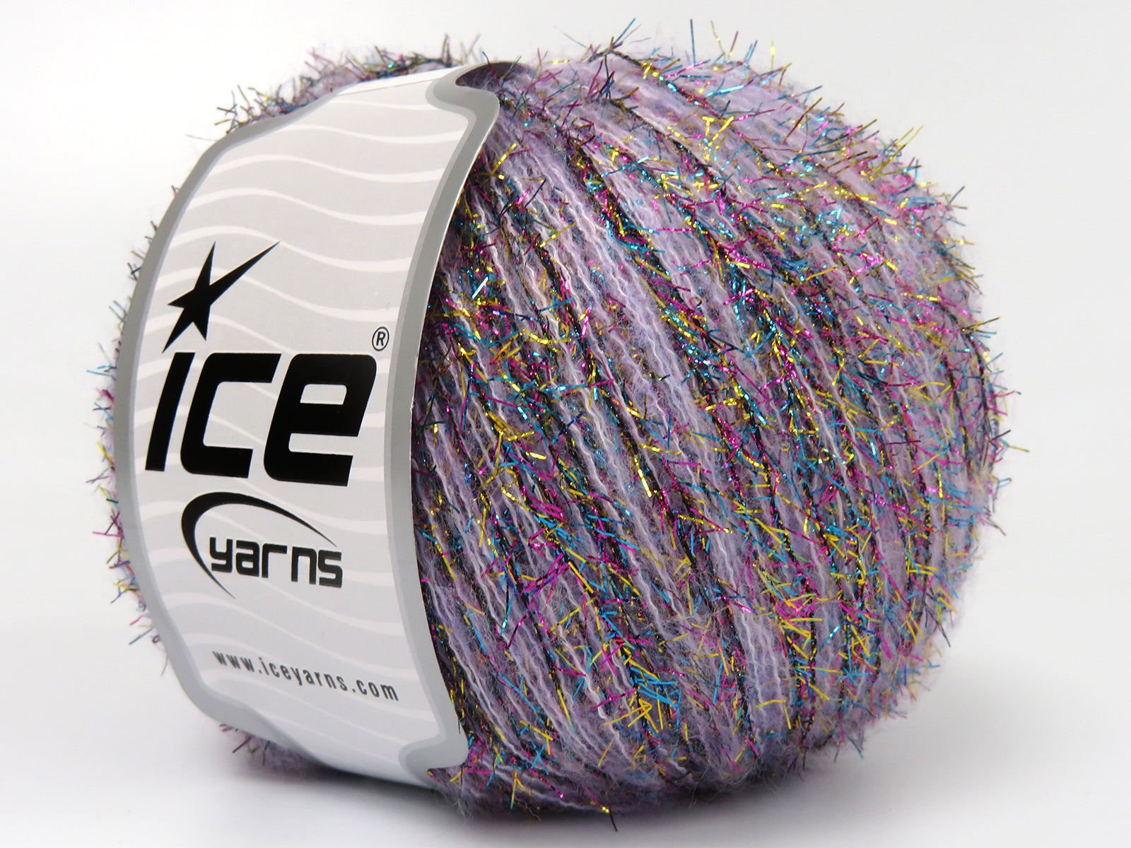 Tommy Wool Glitz Light Lilac, Black, Turquoise, Pink, Gold fnt2-83478