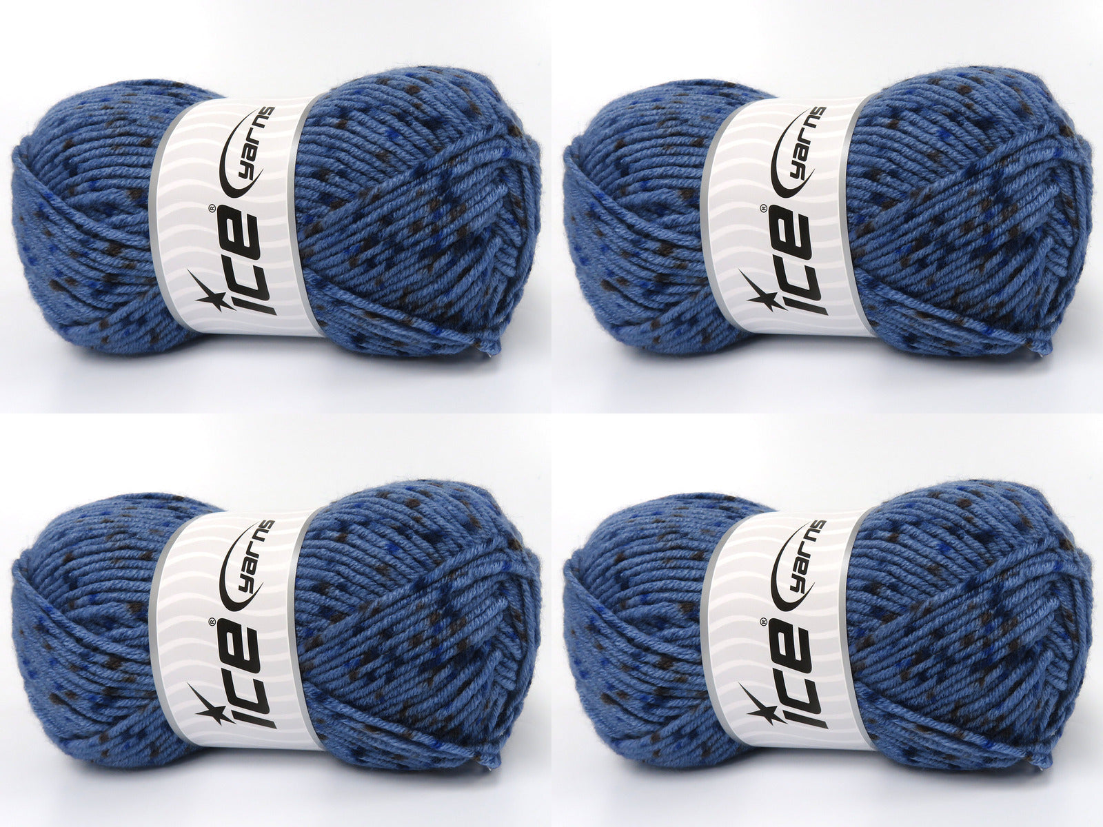 Nice Baby Tweed Blue Shades, Brown Shades fnt2-83486