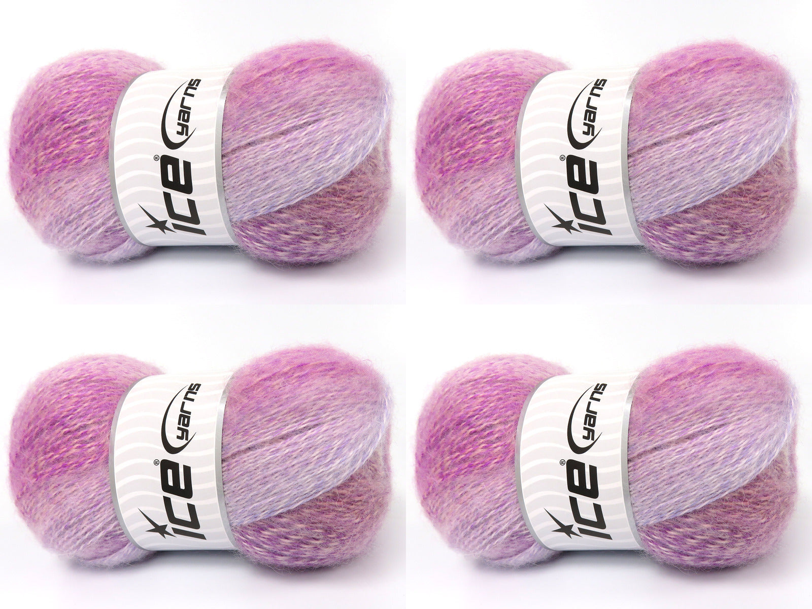 Mohair Pastel Pink Shades, Lilac Shades, Salmon fnt2-83490