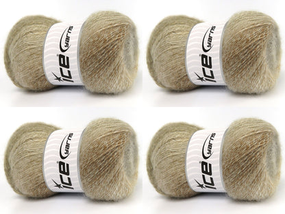 Mohair Pastel Camel Shades, Cream fnt2-83491